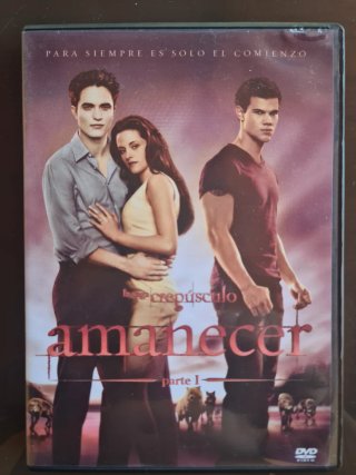 DVD Amanecer Parte 1 (Crepúsculo)