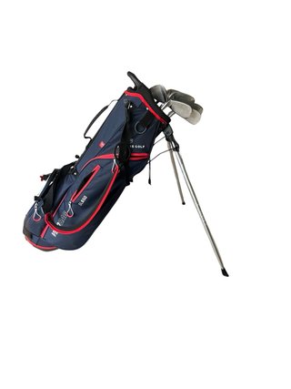Bolsa y palos de golf ZYNK STAINLESS mujer/junior