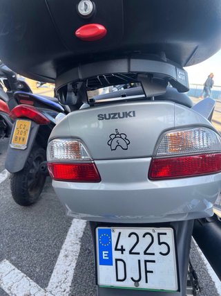 Suzuki AN 650 Executive Maxi Scooter Gris