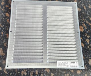 Rejilla ventilación blanca 25x25 cm
