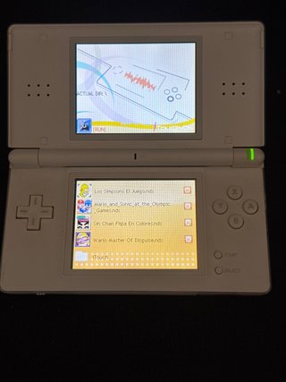 Nintendo DS Lite Bianca + Giochi + Caricatore