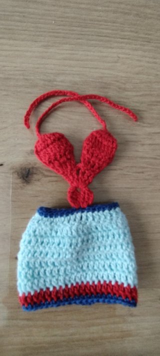 Traje de crochet para Barbie