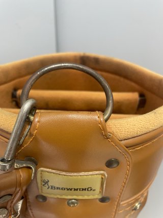 Bolsa de golf vintage de cuero resistente