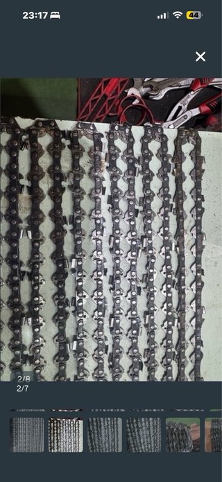 Lote 8 Cadenas Motosierra 50 Eslabones