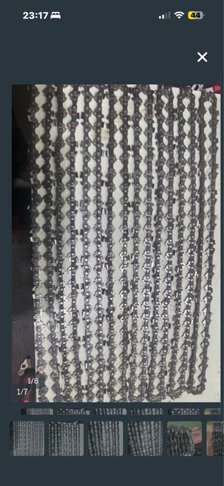 Lote 8 Cadenas Motosierra 50 Eslabones