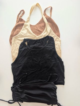 Pack 4 Tops Mujer talla S-M
