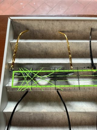 5 paia Occhiali da sole neri squadrati oversize