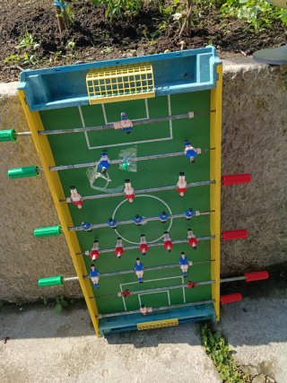 Futbolín de mesa