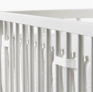 Protector cuna/chichonera blanco 60x120 cm