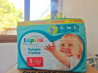 Pañales Lupilu Talla 5 (11-16 kg) - 70 unid