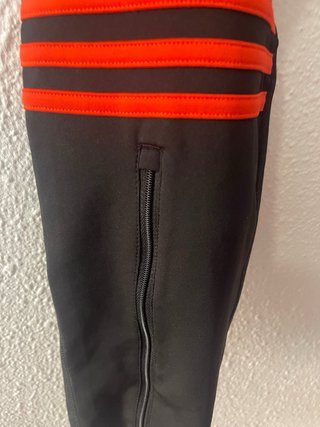 Conjunto Adidas Running Hombre Negro Rojo