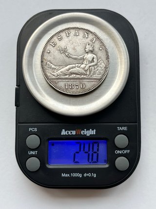 Lote monedas plata Centenario España