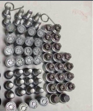 Tornillos antirrobo VW GOLF TIGUAN CADDY SHARAN Q7