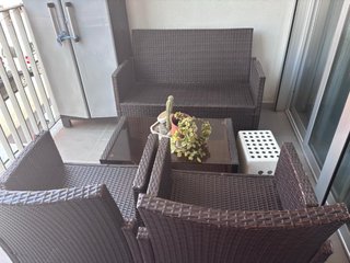 Conjunto Terraza: Sofá, Sillones y Mesa