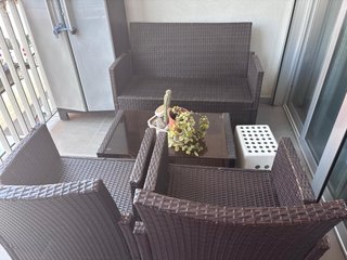 Conjunto Terraza: Sofá, Sillones y Mesa