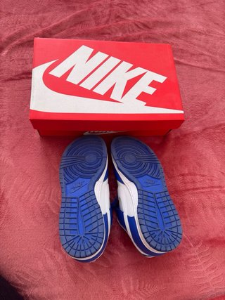 Nike Dunk Low Bianche/Azzurre Tg 42.5
