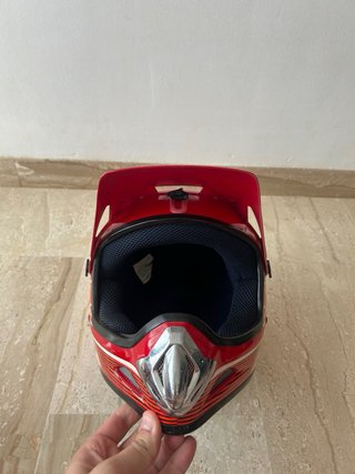 Casco de Motocross Scorpion Rojo
