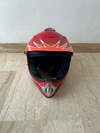 Casco de Motocross Scorpion Rojo
