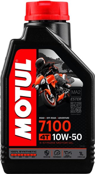 Aceite lubricante 4T 7100 10W50 4T 1L -  5D6A