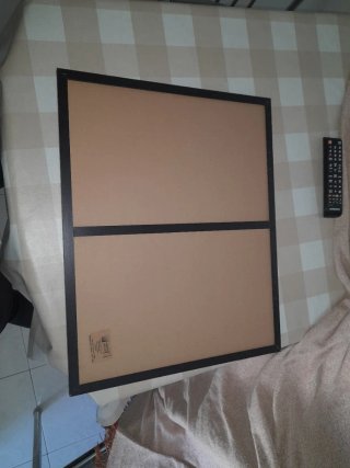 Pizarra Corcho Blanca Negra