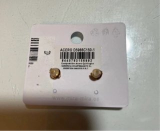 Pendientes Infinito Nuevos Acero Inoxidable