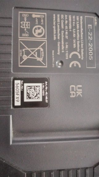 Cargador y Batería Cortacésped Kraftixx