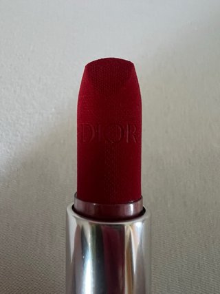 Barra de labios Rouge Dior  999 velvet