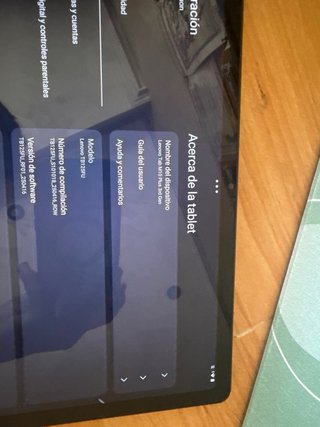 Tablet Lenovo Gris para Niños