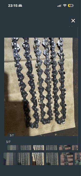 Lote 3 Cadenas Motosierra 56 Eslabones