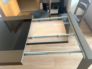 Mesa comedor extensible Cerrada 1.20  Abierta 1.90
