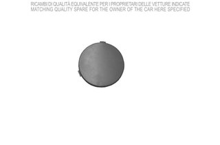 Tapa Gancho Remolque Paragolpes Trasero Imprimado para Ford C-MAX 2007
