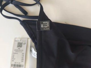 Braga bikini Etam negra talla 44