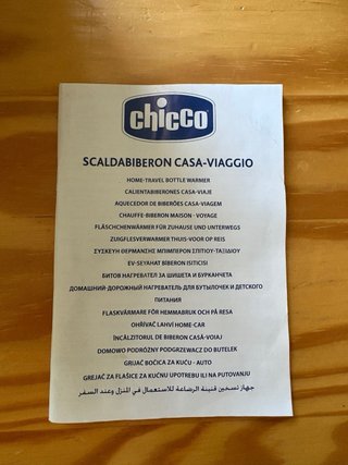 Calienta biberones Chicco