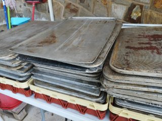 150 Bandejas Horno Profesionales Pastelería