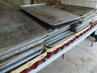 150 Bandejas Horno Profesionales Pastelería