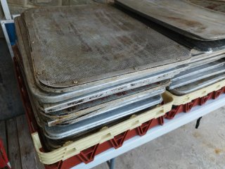 150 Bandejas Horno Profesionales Pastelería