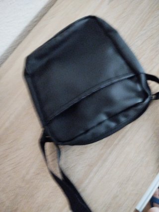 Bolso bandolera Fila negro hombre
