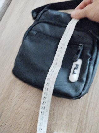 Bolso bandolera Fila negro hombre