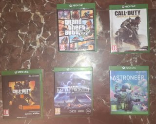 Pack 5 Videojuegos Xbox One