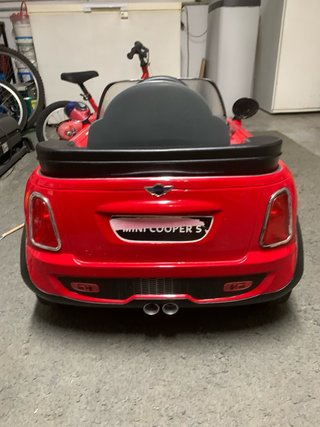Mini Cooper S eléctrico de batería para niños