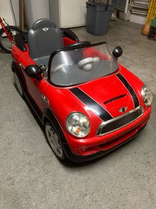 Mini Cooper S eléctrico de batería para niños