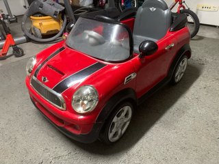 Mini Cooper S eléctrico de batería para niños