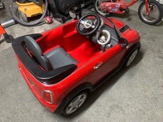Mini Cooper S eléctrico de batería para niños