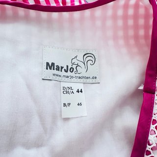 Vestido Marjo cuadros vichy rosa