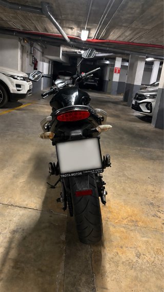 Kawasaki ER6N Negra Moto Naked