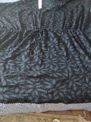 Caftán Calcedonia encaje S/M