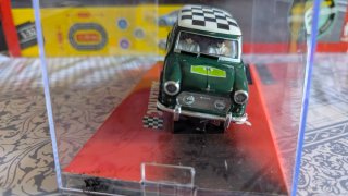 Scalextric Mini #55 British racing green - 6396