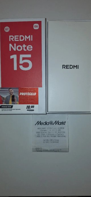 Xiaomi Redmi Note 15 4G 256GB Verde Bosco