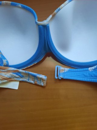 Sujetador bikini Roxy estampado sin estrenar Talla