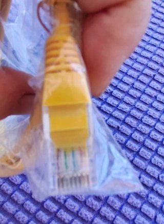 Cable Red Ethernet RJ45 Amarillo 2m